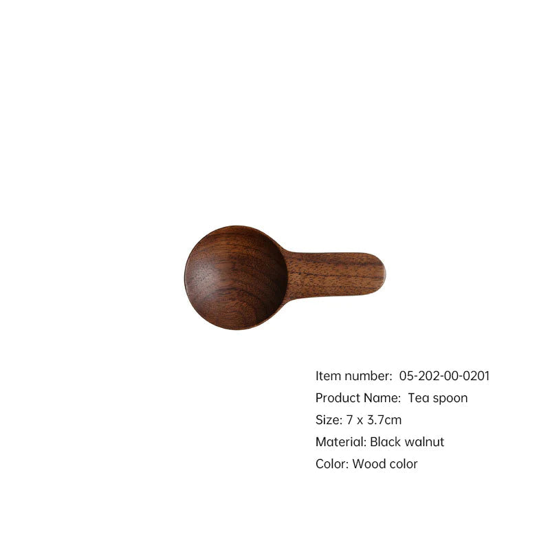 Nordic Style Black Walnut Wooden Kitchen Utensils