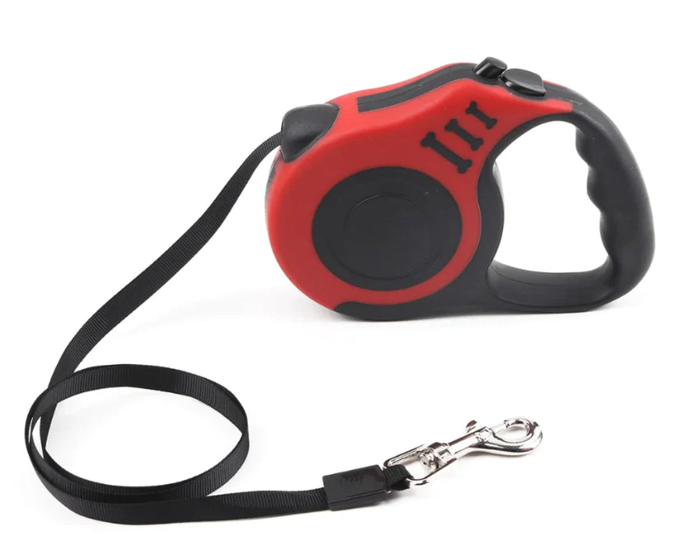 16.5FT Automatic Retractable Dog Leash Pet Collar Automatic Walking Lead Free US